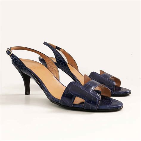 hermes heels tan|Hermes blue shoes for women.